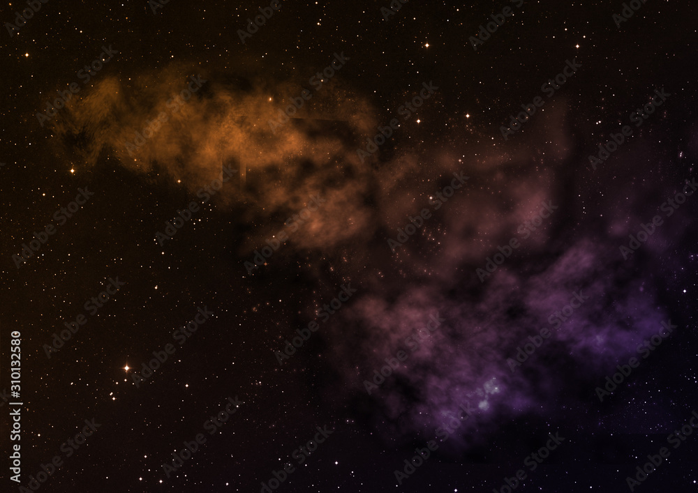 Being shone nebula Being shone nebula
