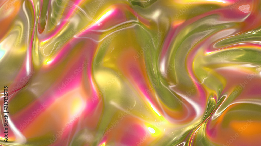 Fototapeta premium Abstract colorful background. 3d illustration, 3d rendering.