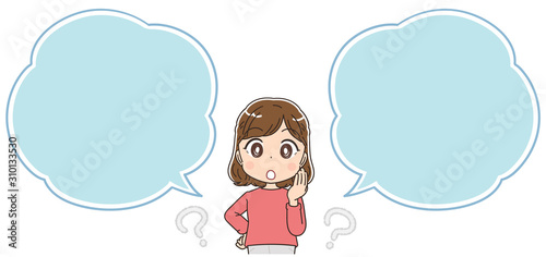 女性 かわいい イラスト 素材