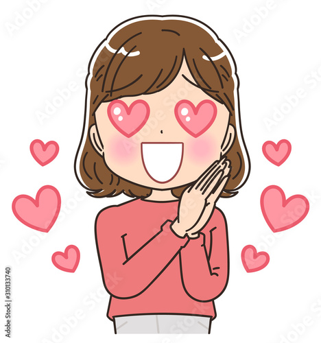 女性 かわいい イラスト 素材
