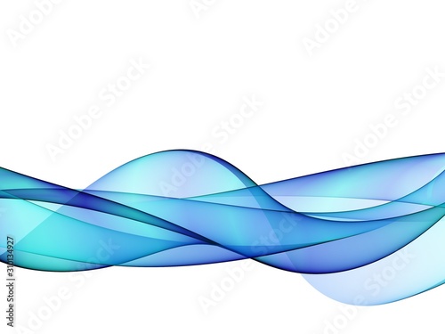 Color light blue abstract waves design