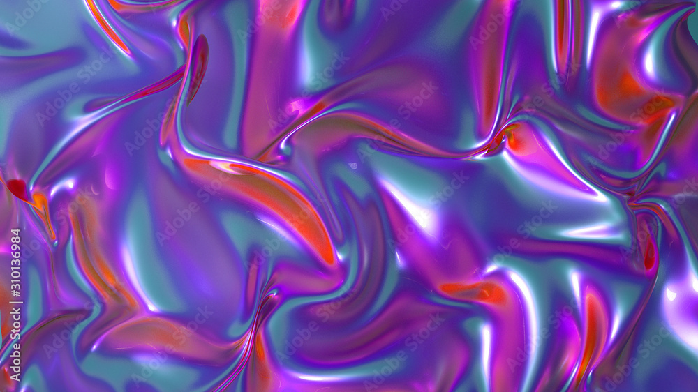 Fototapeta premium Abstract colorful background. 3d illustration, 3d rendering.