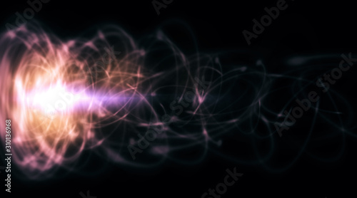 Abstract background of spac...