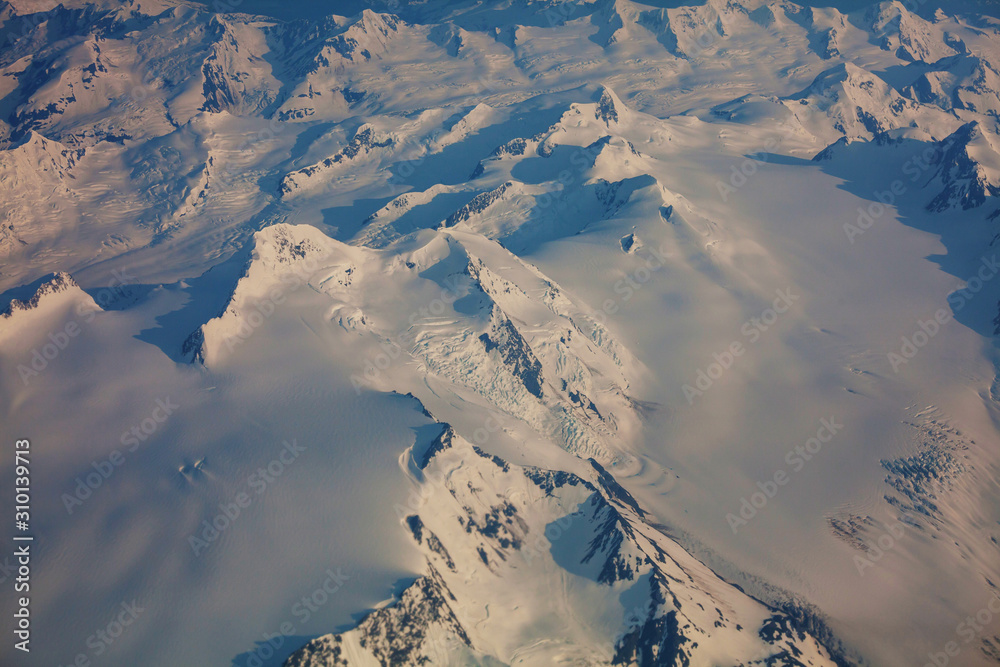 Fototapeta premium Above mountains