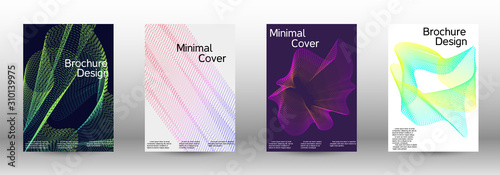 Cover design template set 