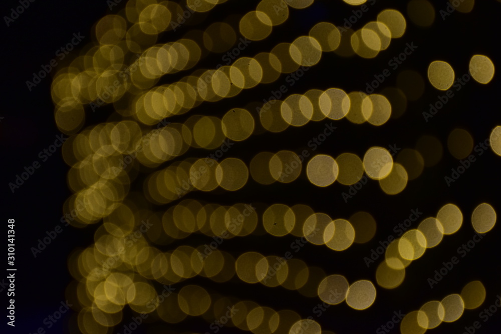 Abstract blur bokeh light background.