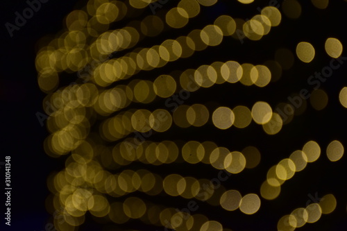 Obraz na płótnie Abstract blur bokeh light background. w salonie