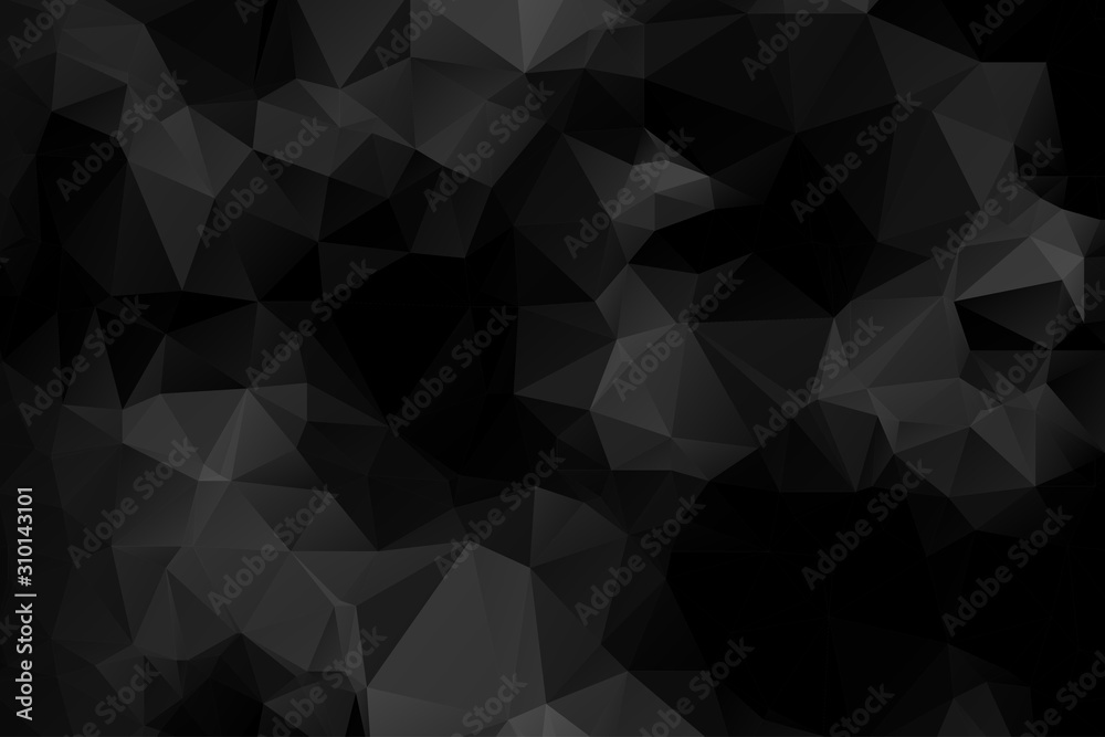 Abstract Black Triangle Polygons Texture Abstract Black Triangle Polygons Texture