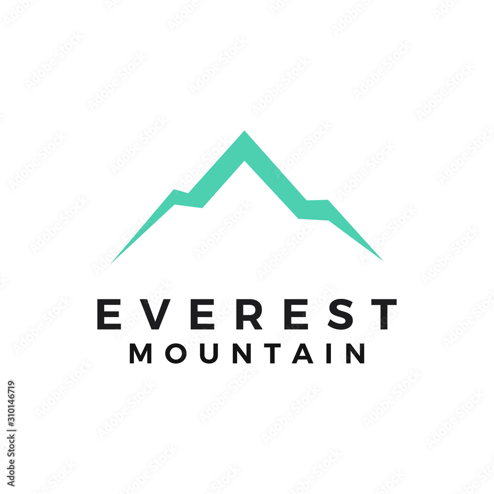 Simple Mountain Logo Simple Mountain Logo