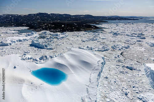 Treibeis im Ilulissat-Eisfjord, Grönland
