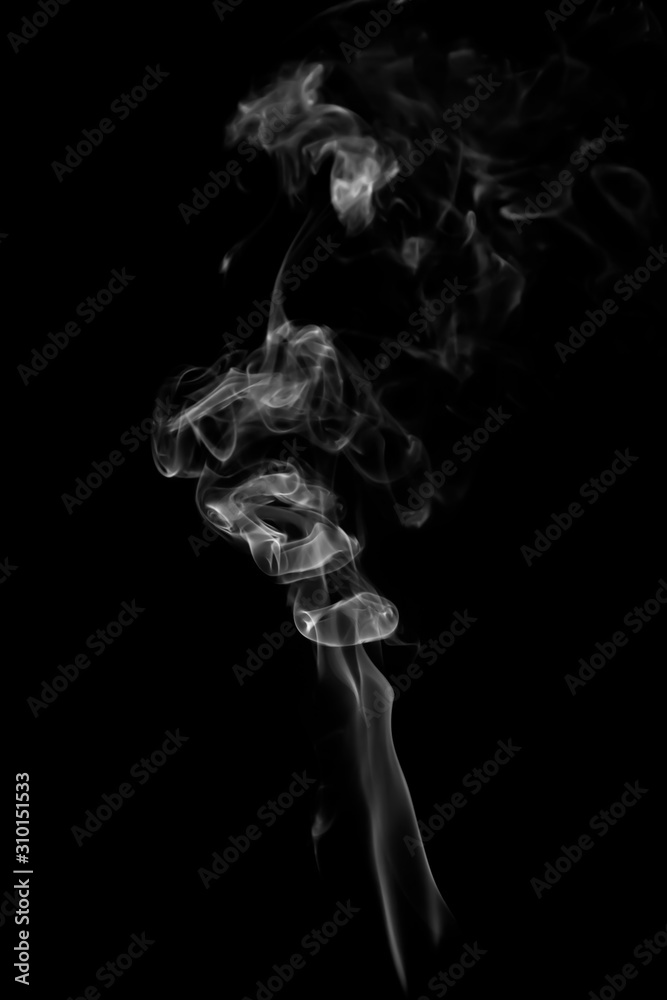 Abstract white smoke on black background. smoke on black background Abstract white smoke on black background. smoke on black background