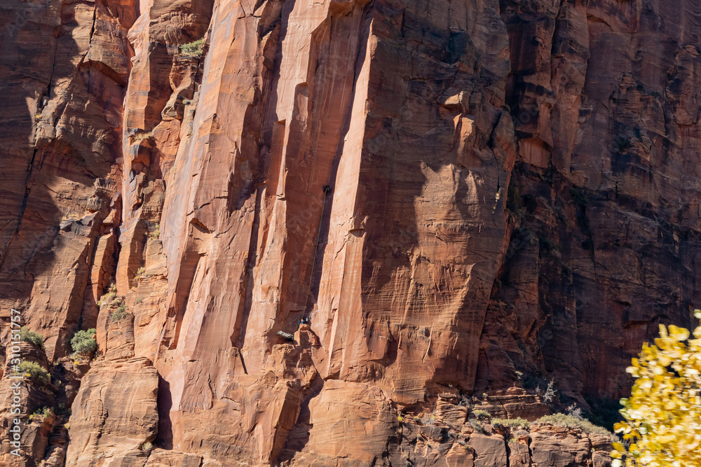 Beautiful landscape around Zion National Park