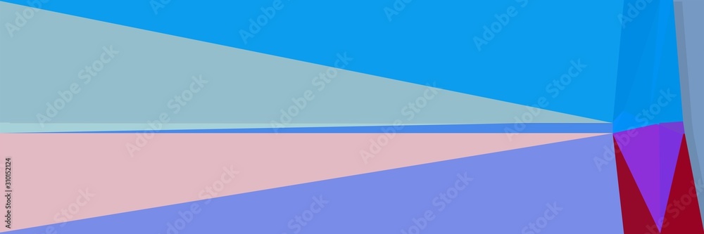 abstract horizontal background with geometric triangles