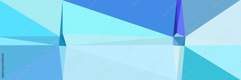 abstract horizontal background with geometric triangles