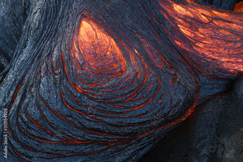 lava surface flow photo