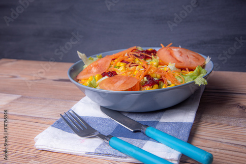 ensalada comida vegana 