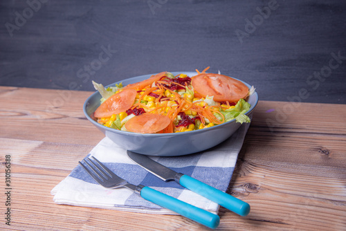 ensalada comida vegana 