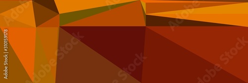 abstract horizontal colorful geometric background