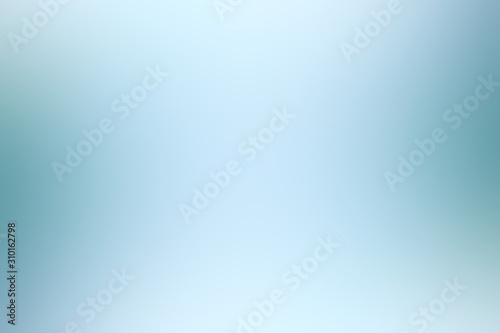 Fotografia blue light gradient / background smooth blue blurred abstract