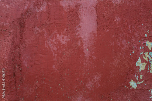 Old red textures wall background. Perfect background with space.