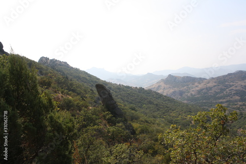 view of mountains