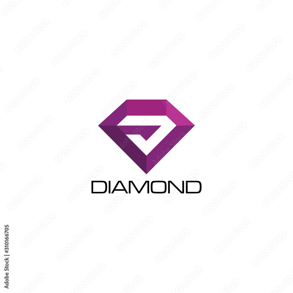 Diamond logo icon design inspiration vector illustration Diamond logo icon design inspiration vector illustration