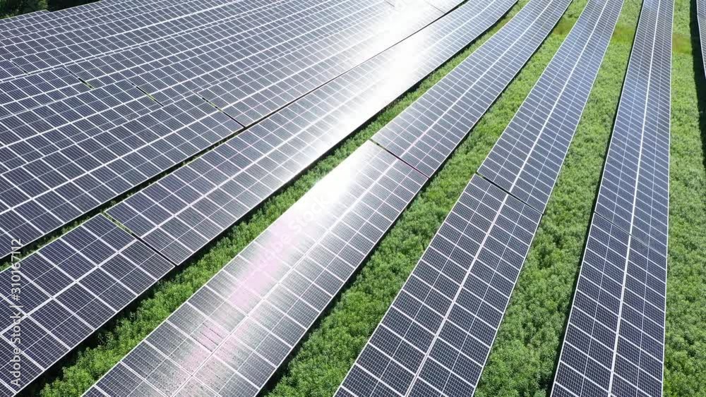 Solar Panel Farm (Drone)