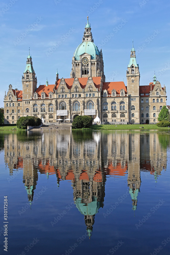 City Hall Rathous Hanover Germany