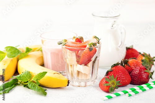 Strawberry and Banana Smoothie