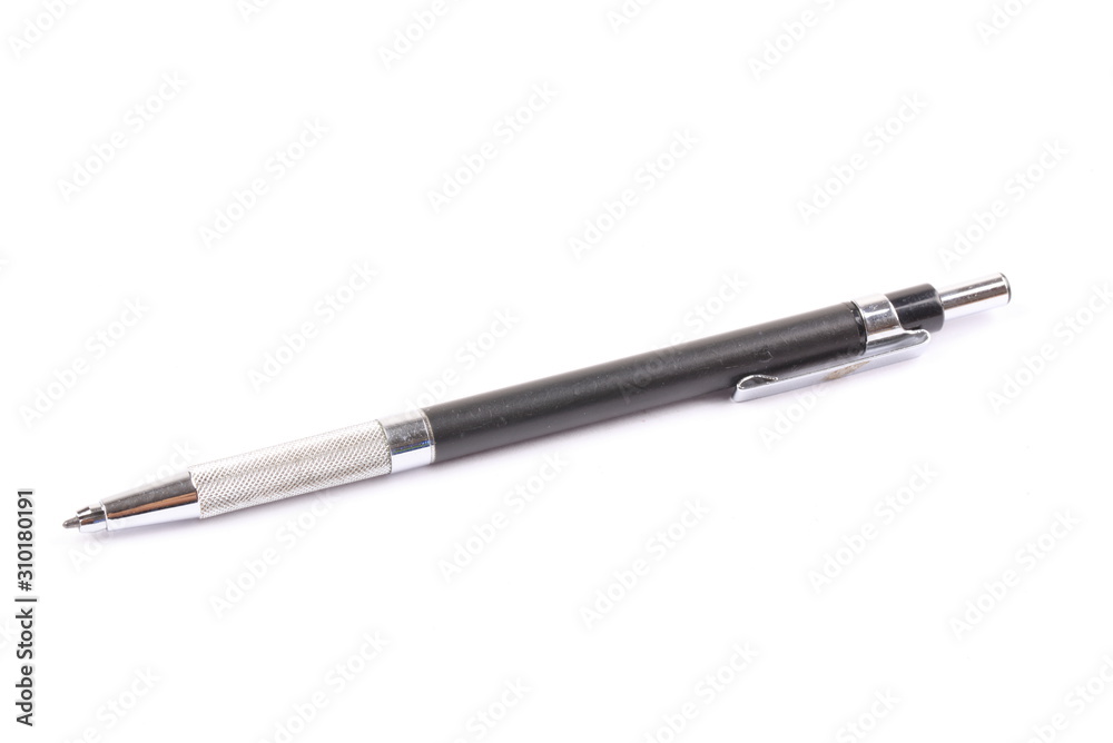 Pen isolated on the white background