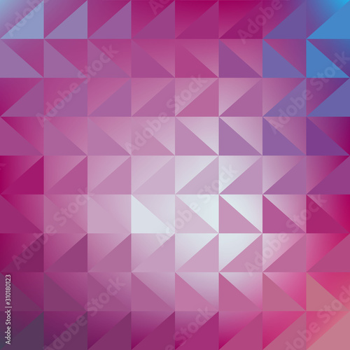 Abstract background of triangles. Vector design