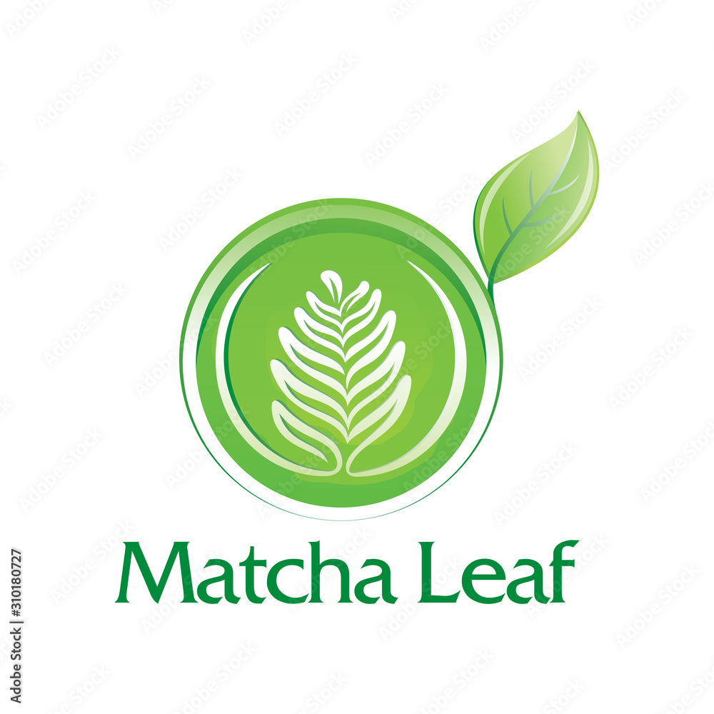 Matcha Leaf Logo