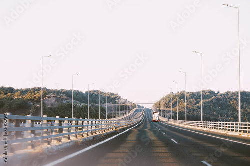 traffic on highway