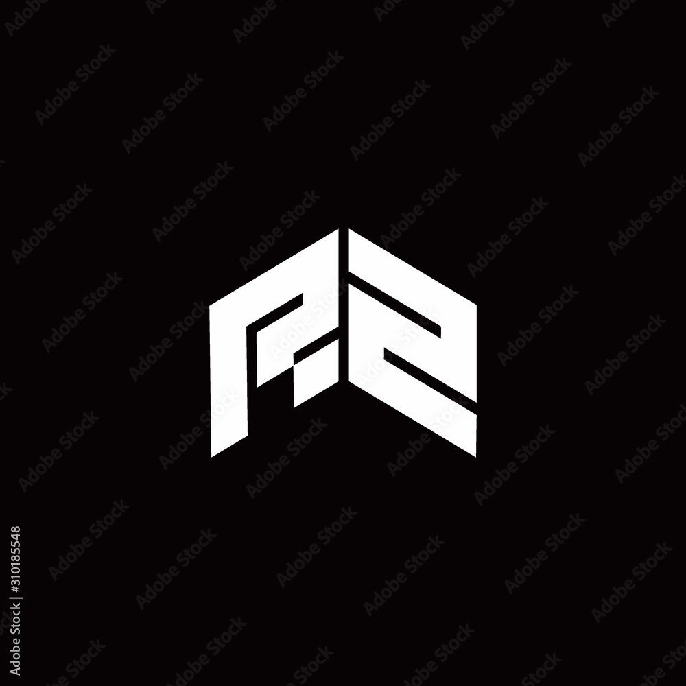 RZ Logo monogram modern design template RZ Logo monogram modern design template
