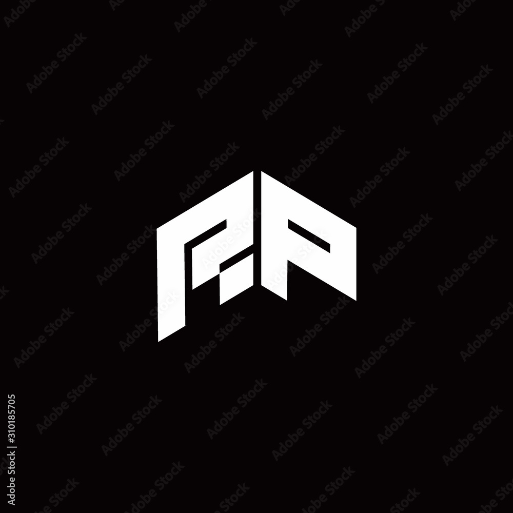 RP Logo monogram modern design template RP Logo monogram modern design template