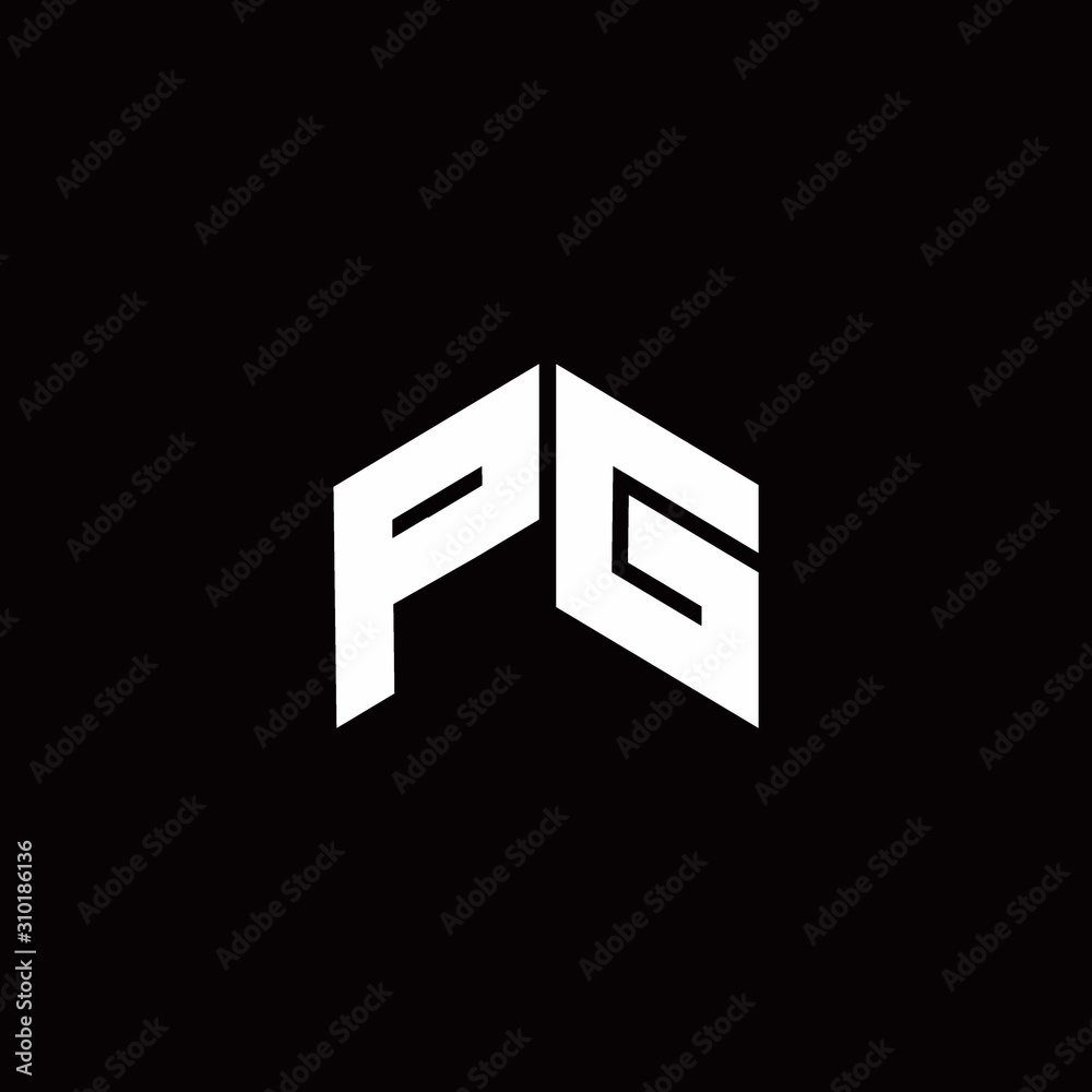 PG Logo monogram modern design template PG Logo monogram modern design template