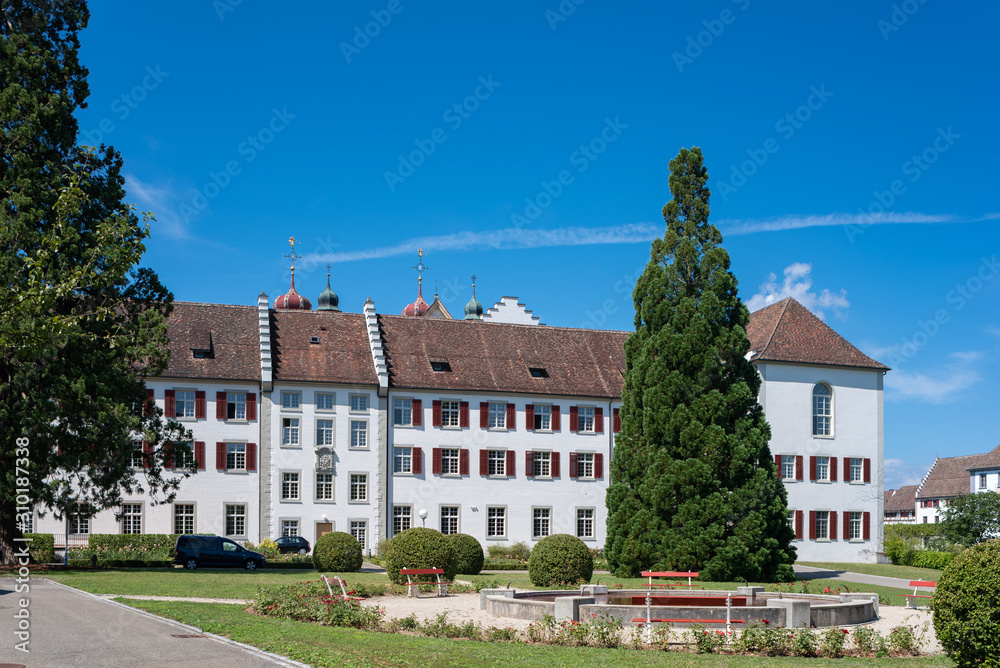 Monastery Rheinau in Switzerland