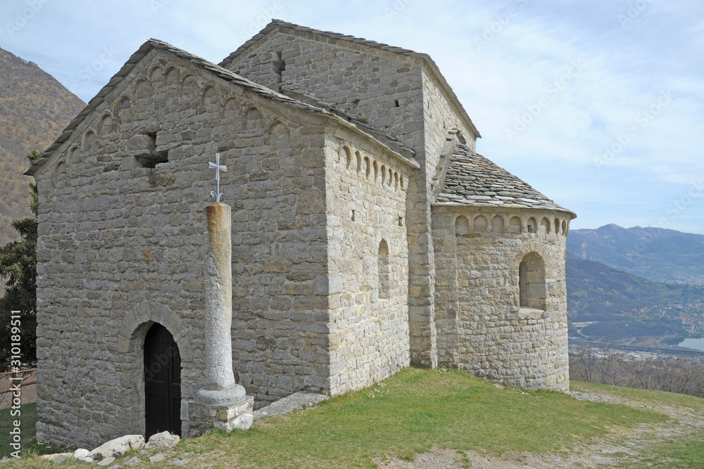 Italy , Lecco, San Pietro al monte Church
