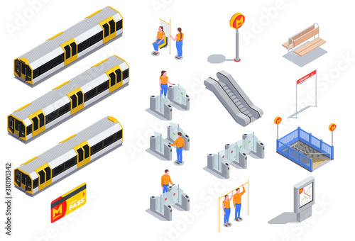 Metro Isometric Set
