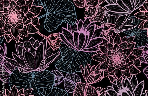 floral seamless pattern