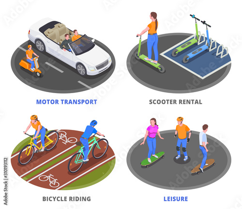 Personal Transport 2x2 Design Concept