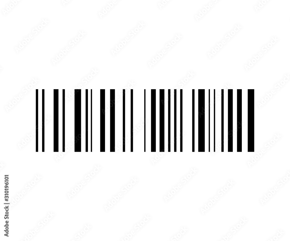 Barcode icon. Coding. Vector illustration. Barcode icon. Coding. Vector illustration.