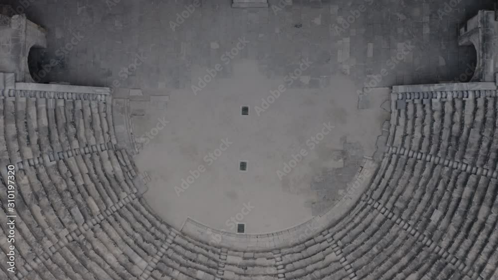 Very ancient building. Aspendos, a Greek amphitheater