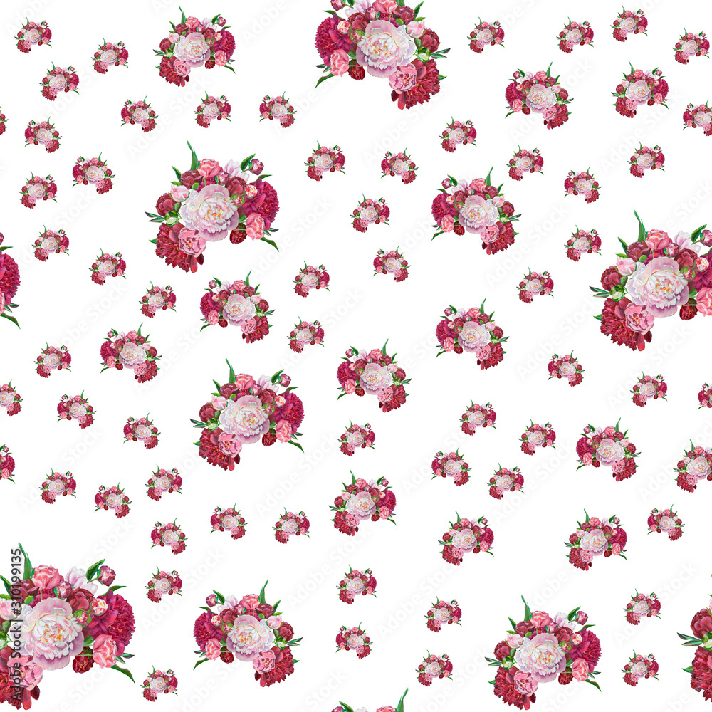 pink peony flower pink peony flower