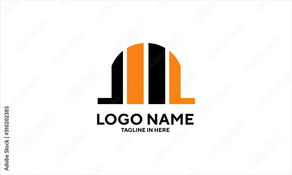 The logo of a high rise, abstract office building is suitable for the logo or symbol of a construction and building company The logo of a high rise, abstract office building is suitable for the logo or symbol of a construction and building company