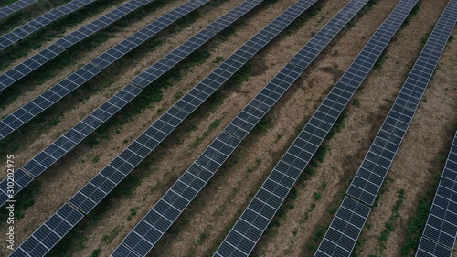 Solar Panel Farm (Drone) © ChrisBergeron