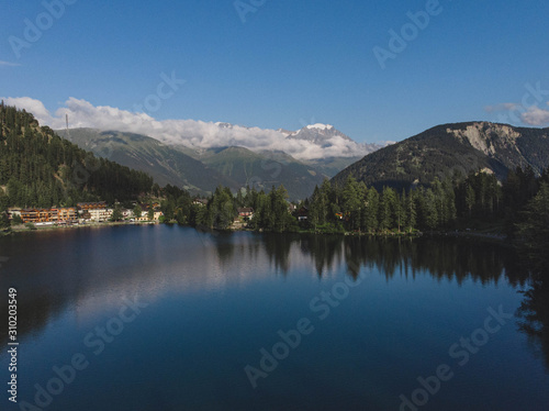 wallpaper, nature, alps, Switzerland, lac de champix