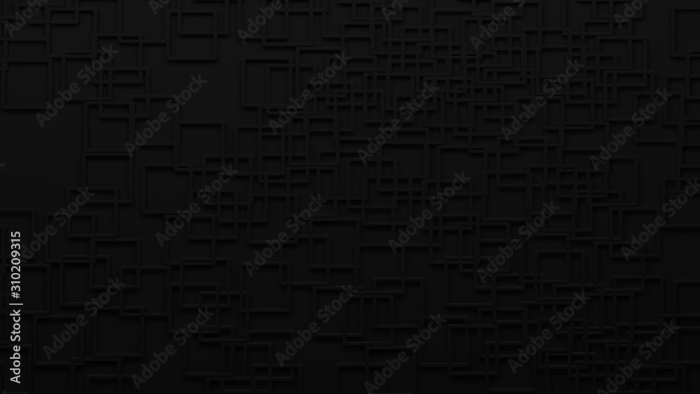 Small geometric shapes abstractly placed on the floor or in the air Small geometric shapes abstractly placed on the floor or in the air