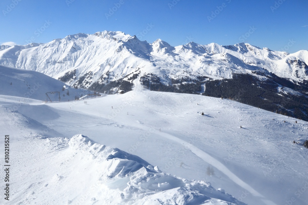 Austria winter skiing