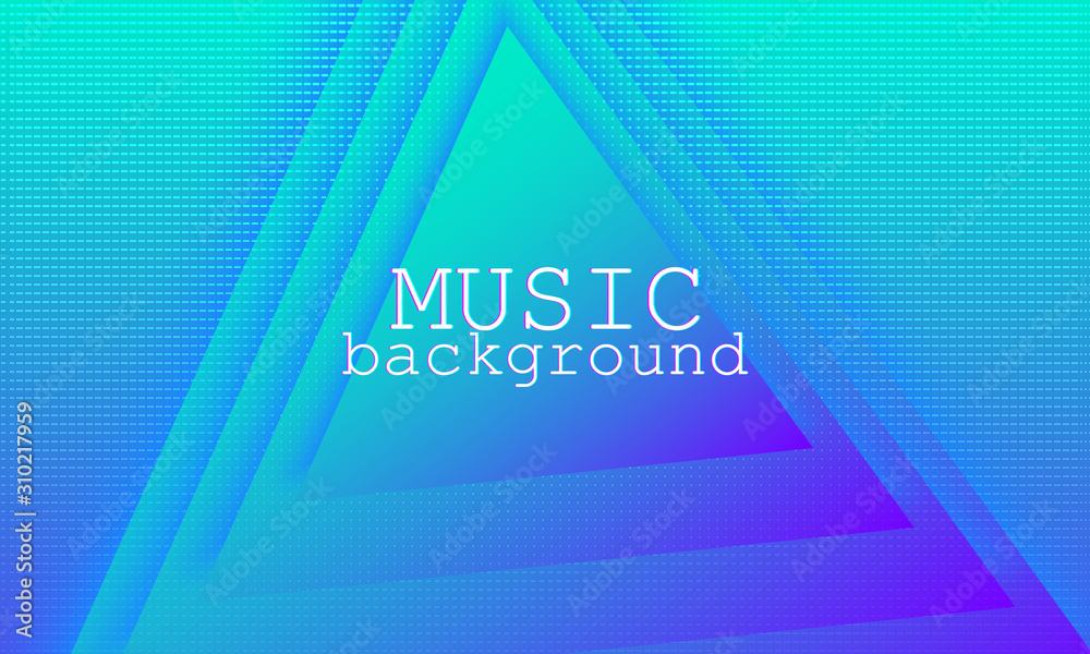 Landing page. Geometric background. Vector.